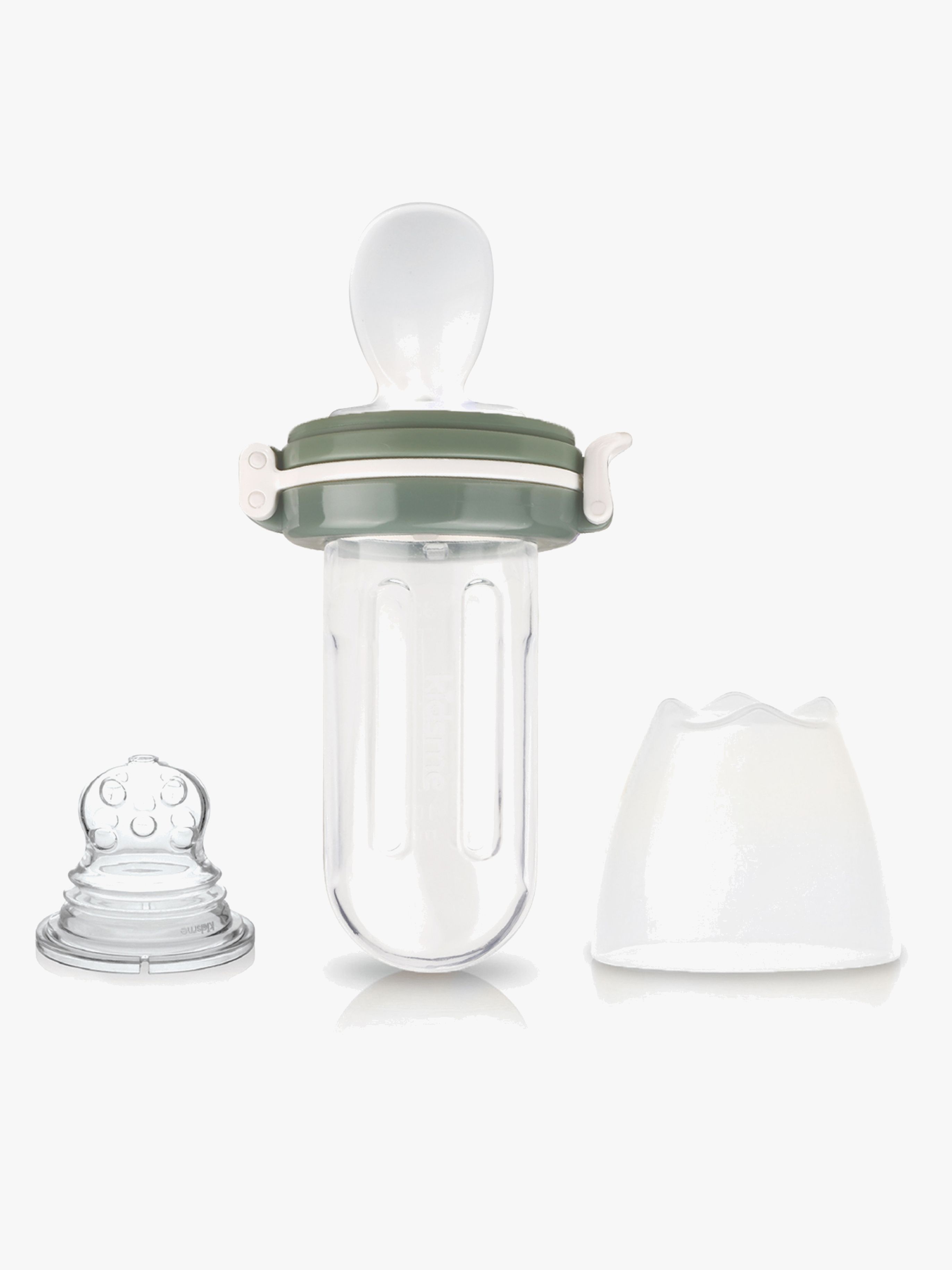 Food Squeezer Mit Löffel, Grey