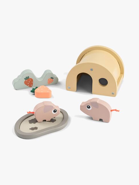 Done By Deer Bauernhof Spielset Schwein