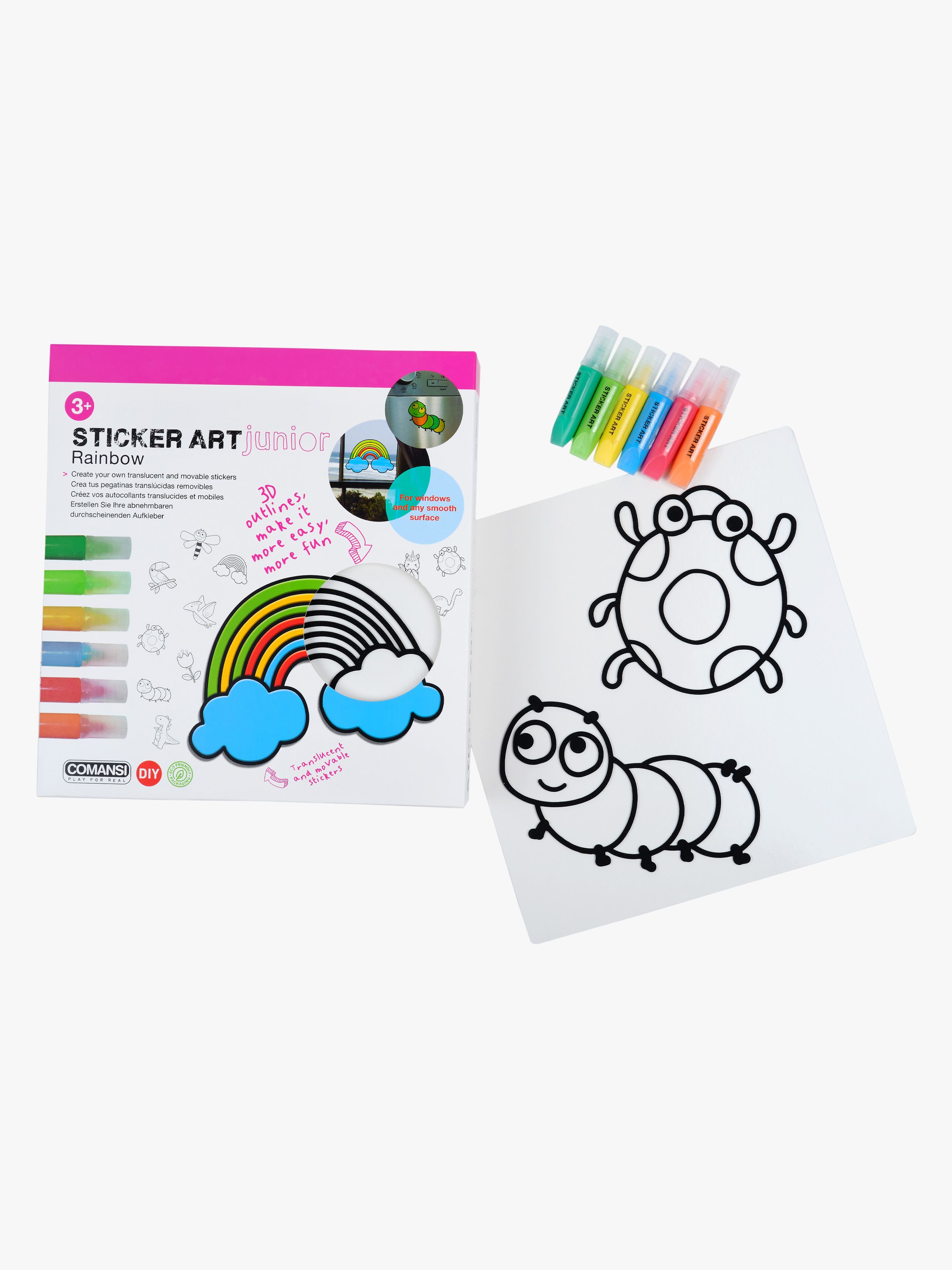 Junior Stickerset Regenbogen