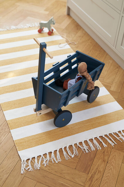 Kids Concept Puppenwagen Carl Larsson, Blau