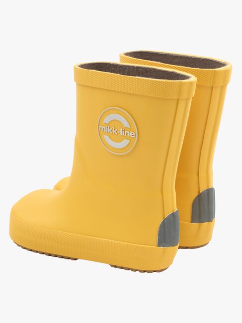Mikk-Line Barefoot Gummistiefel, Sunflower