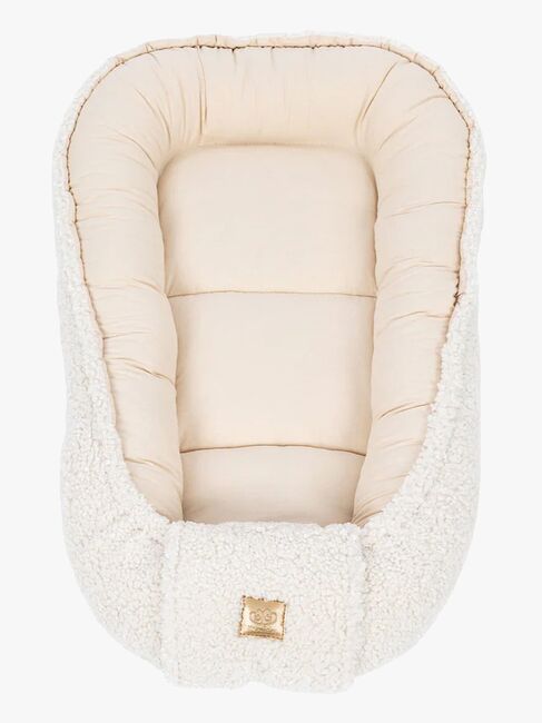 MeowBaby Bearly Babynest, Cream