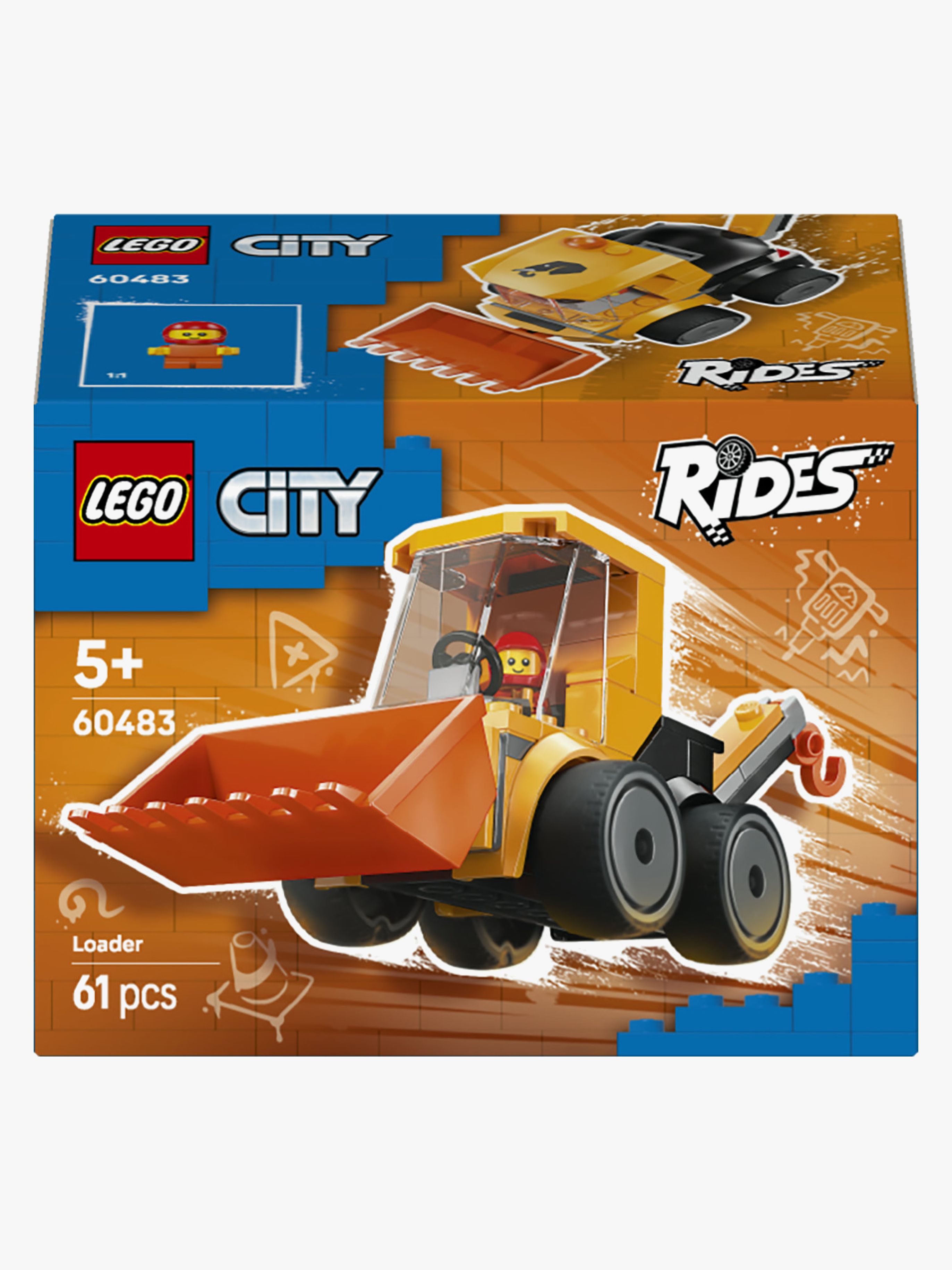 City 60483 Coole Flitzer – Radlader