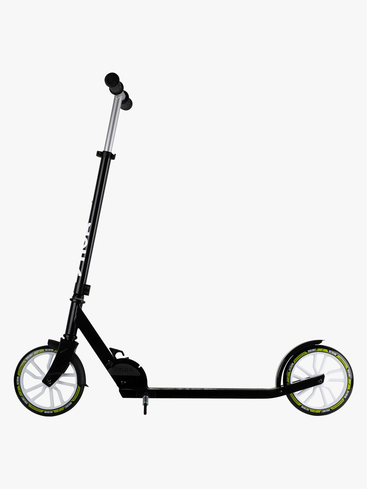 STIGA STR Tretroller Route 200-S, Schwarz/lime