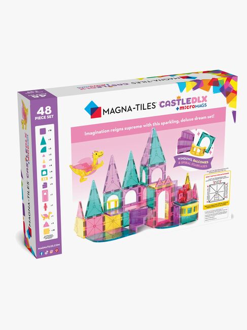 MAGNA-TILES Castle Deluxe Bausatz 48 Teile