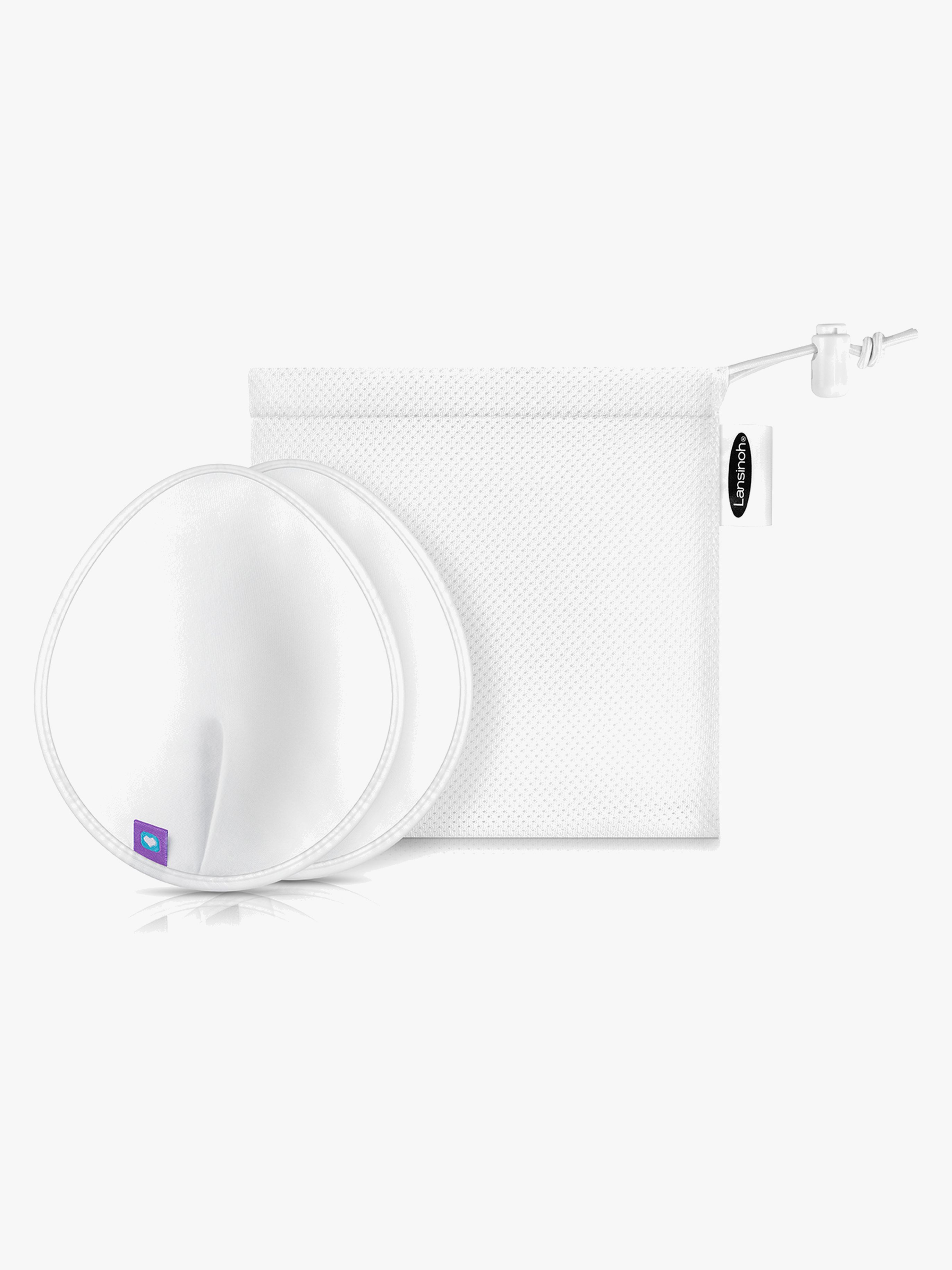 Waschbare Stilleinlagen, 4er-Pack