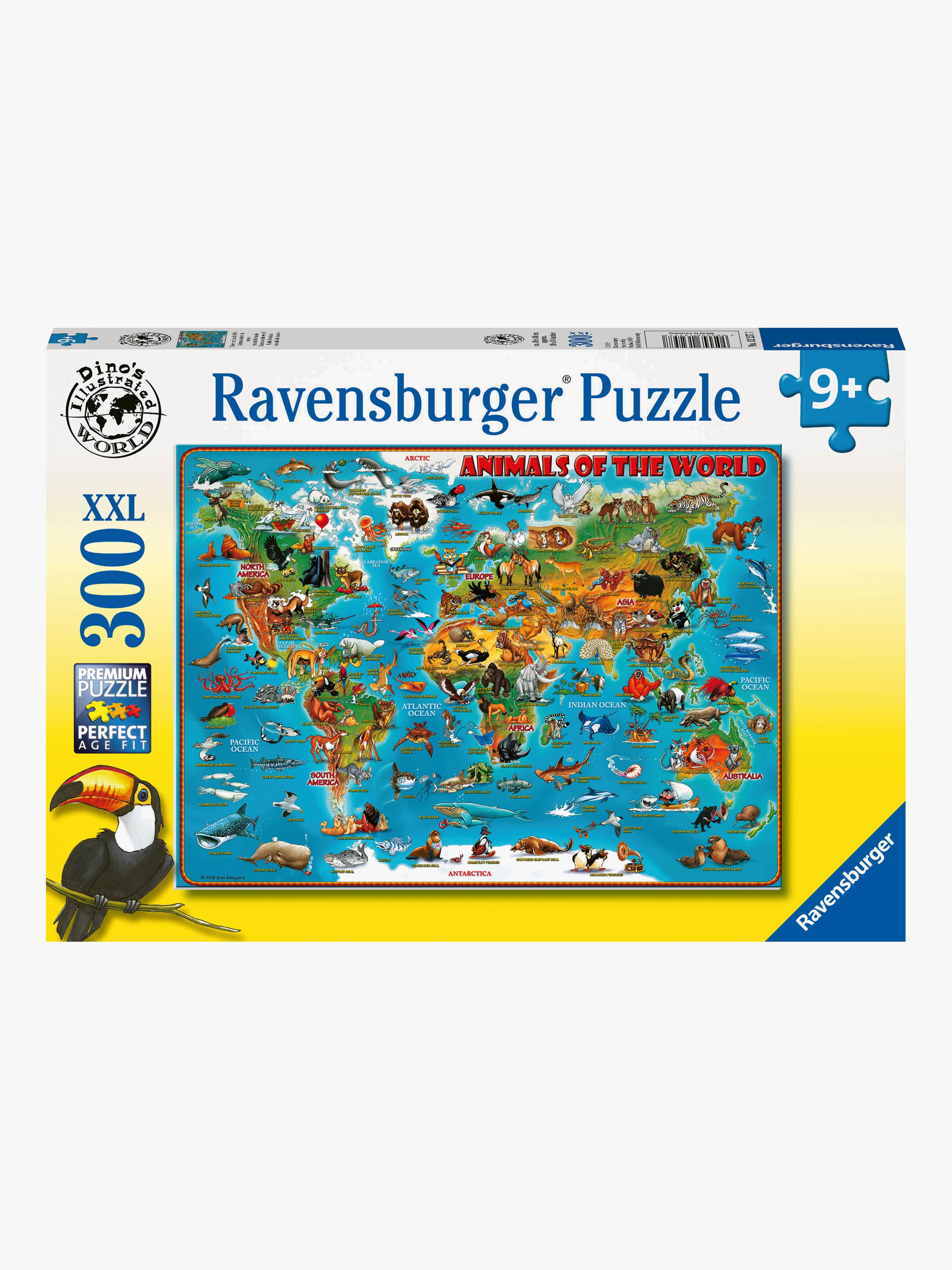 Puzzle Die Welt der Tiere 300 Teile