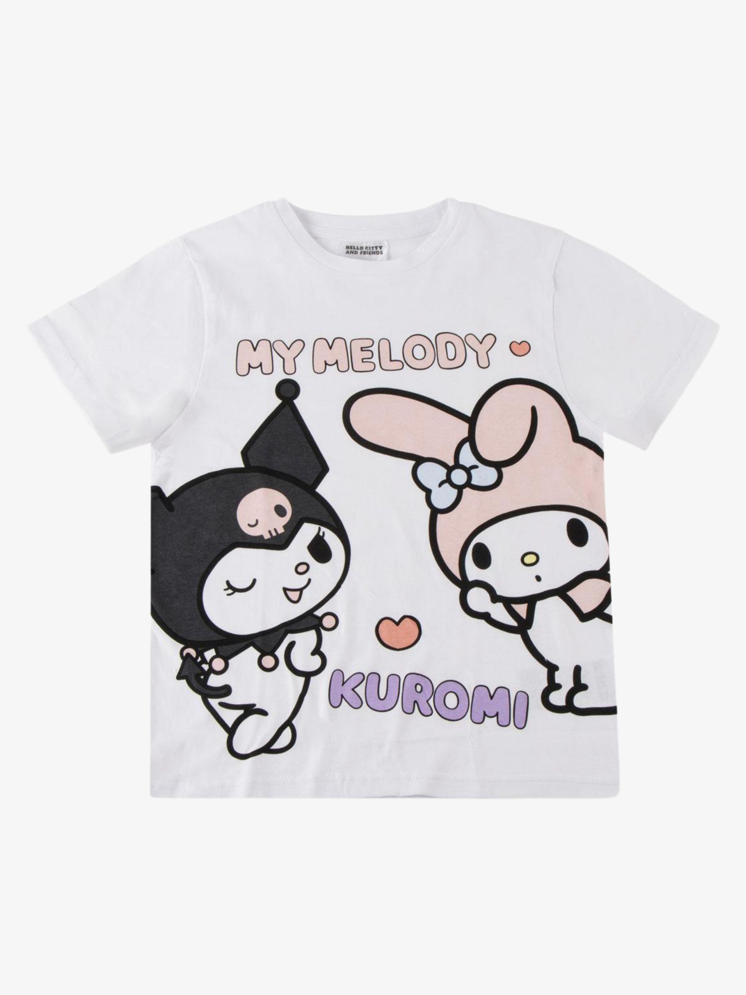 Hello Kitty & Friends T-Shirt, Weiß, 128-134