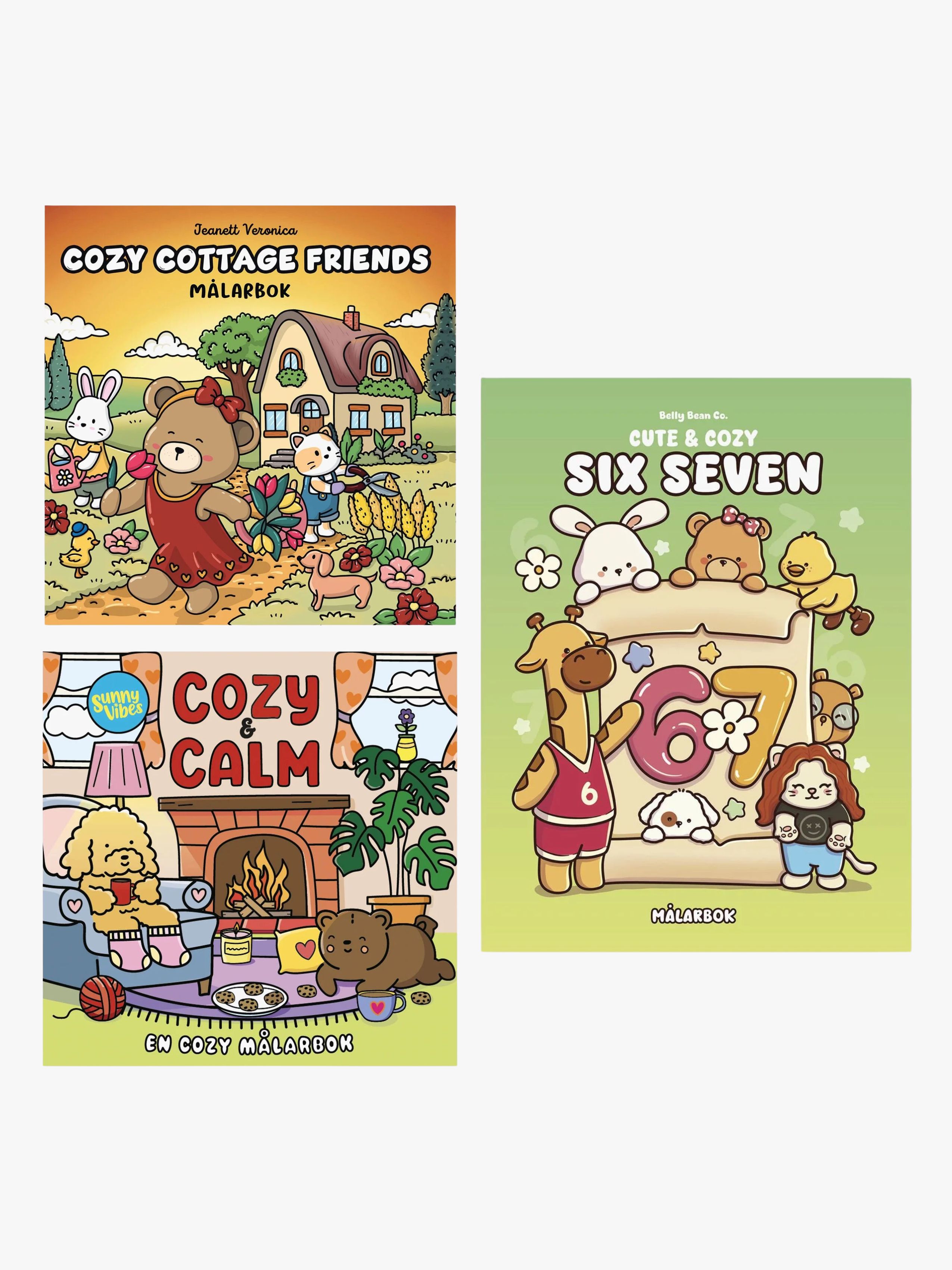 Cozy Malbuch-Paket Calm