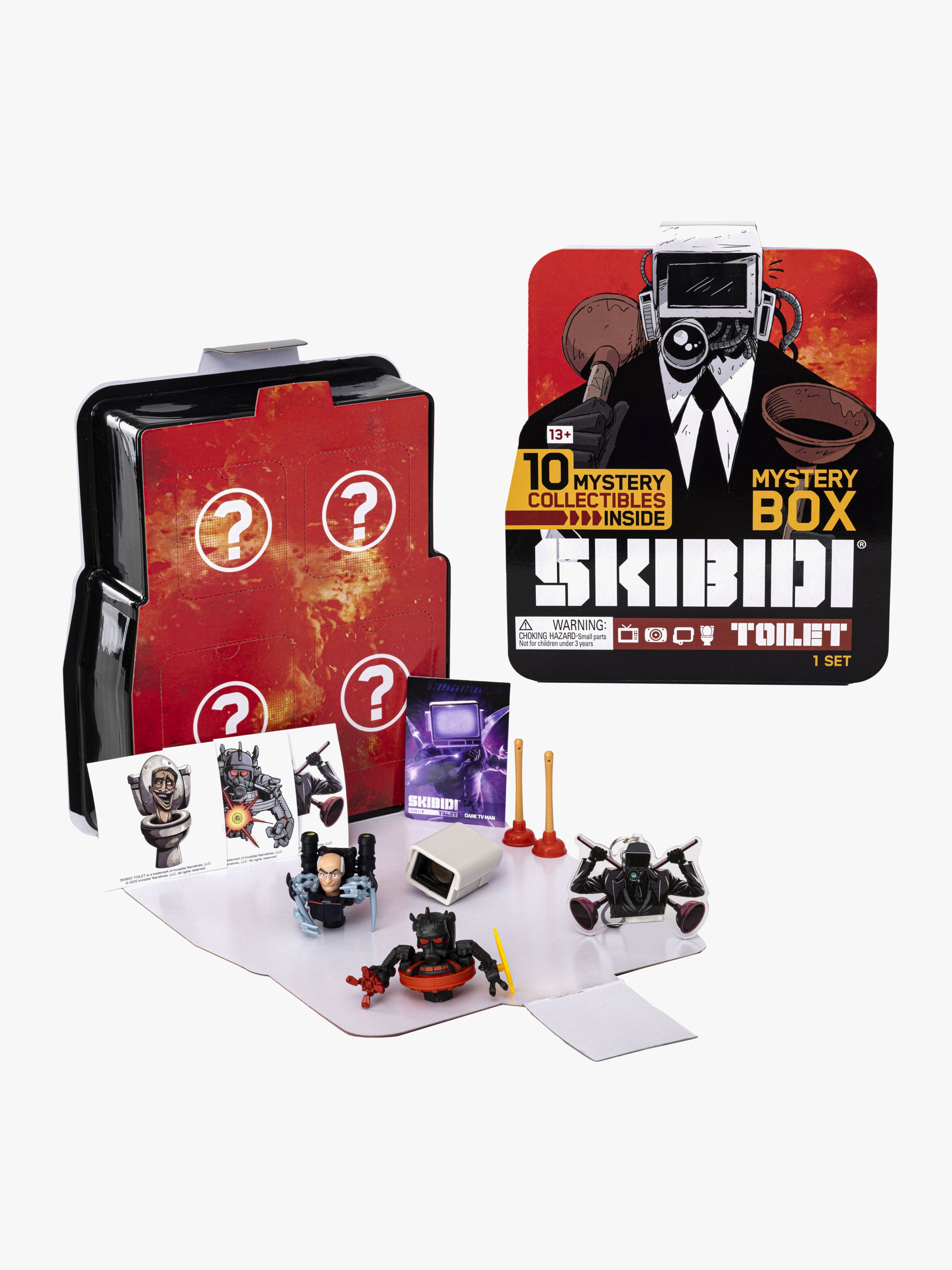 SKIBIDI TOILET Mystery Box Sammlerstück