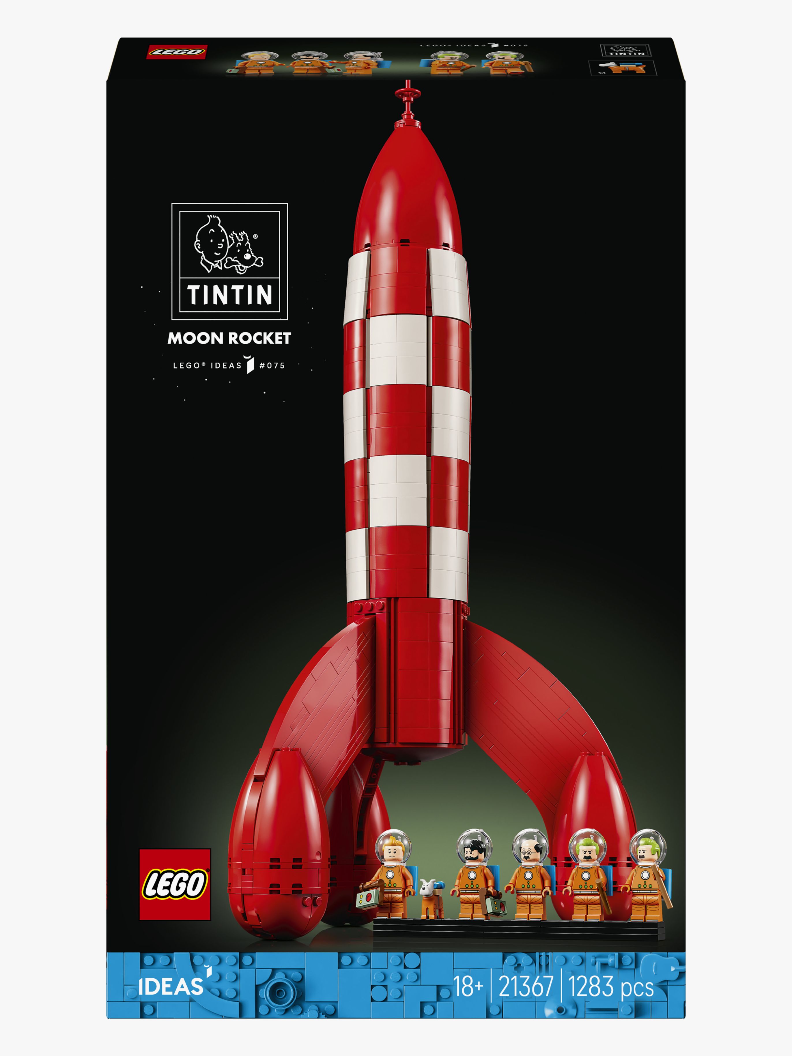 LEGO Ideas 21367 Die Mondrakete von Tim und Struppi