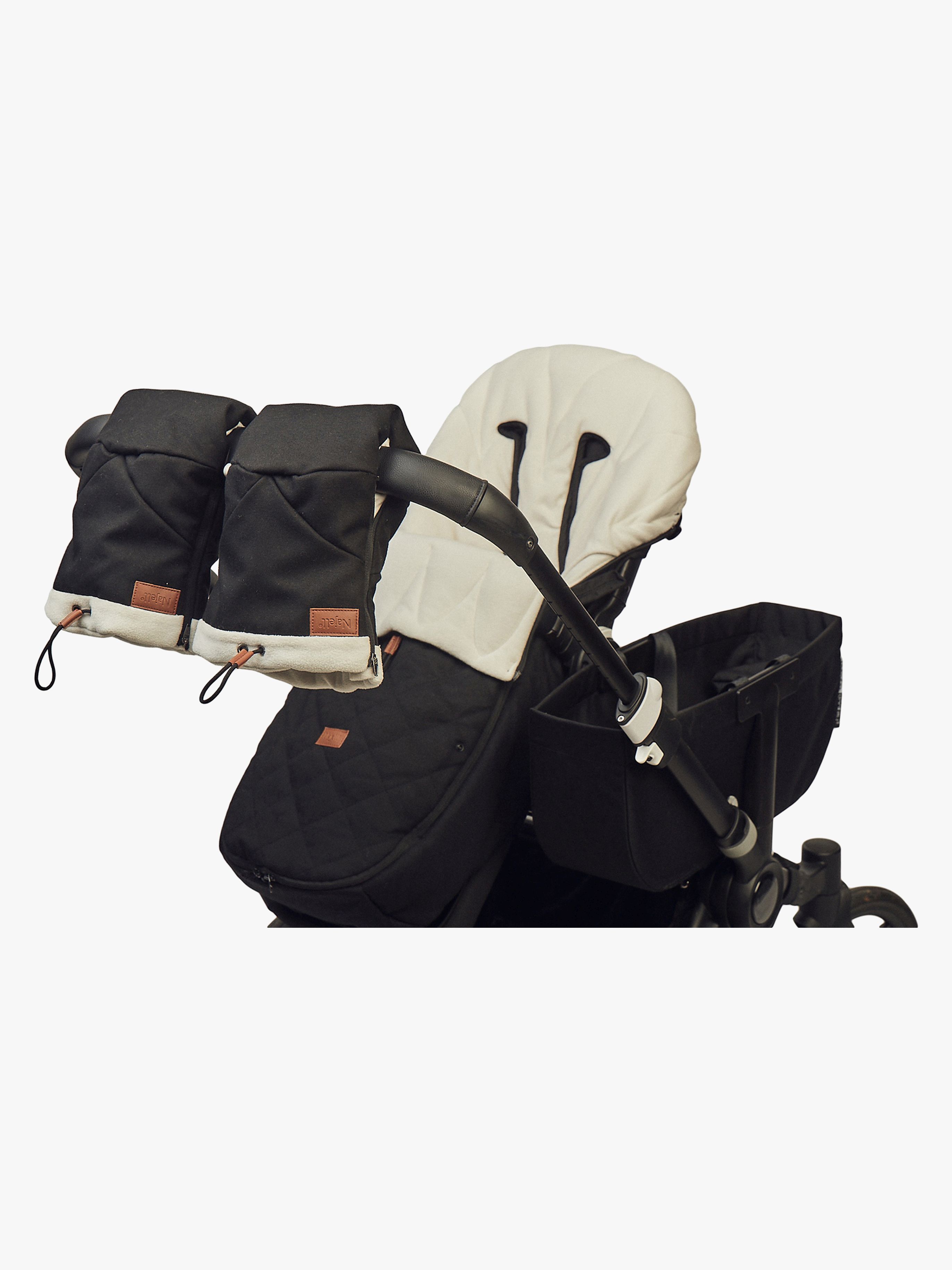 Handwärmer für Kinderwagen, Matte Black