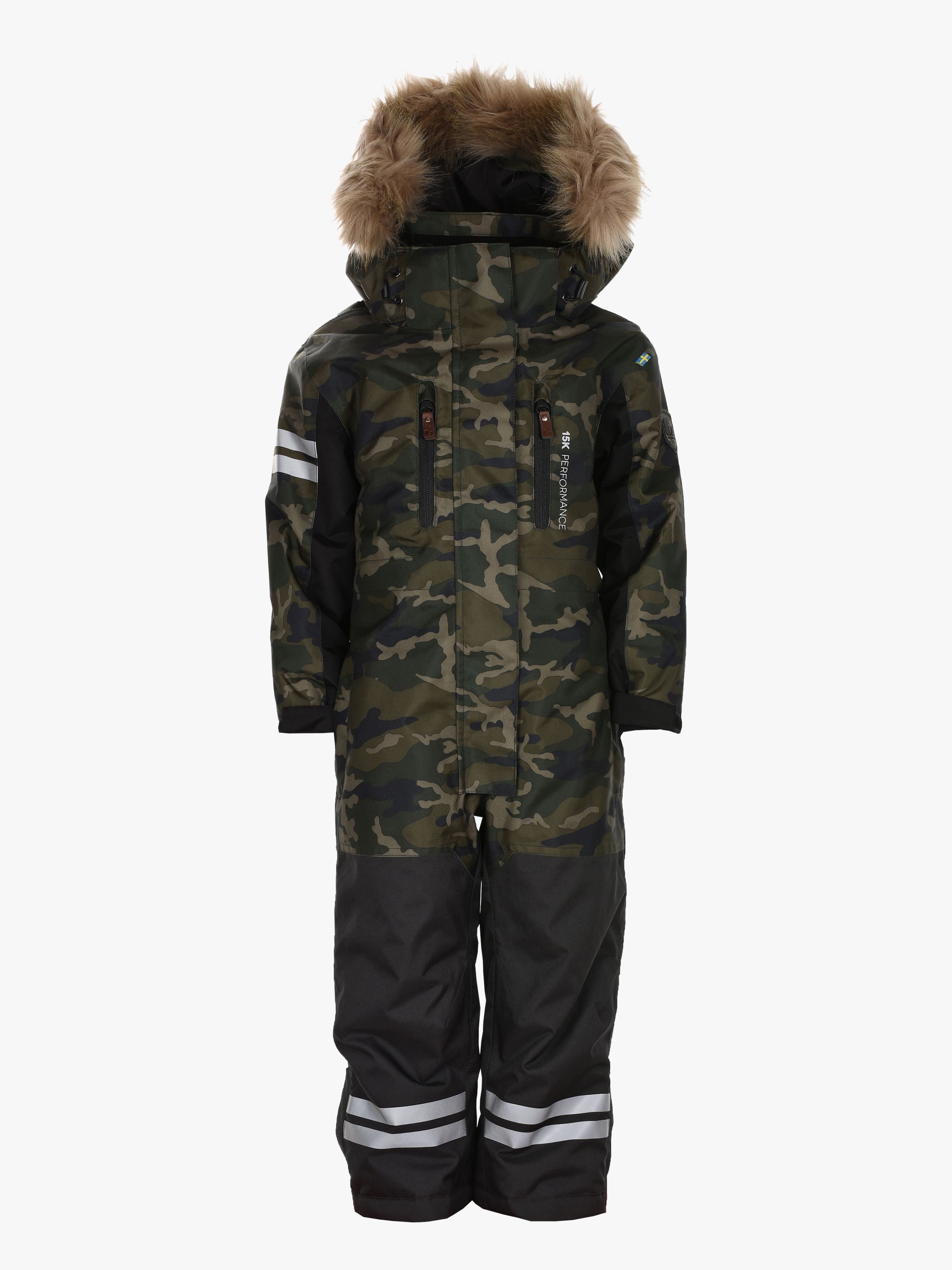 Camo Overall, Green 80