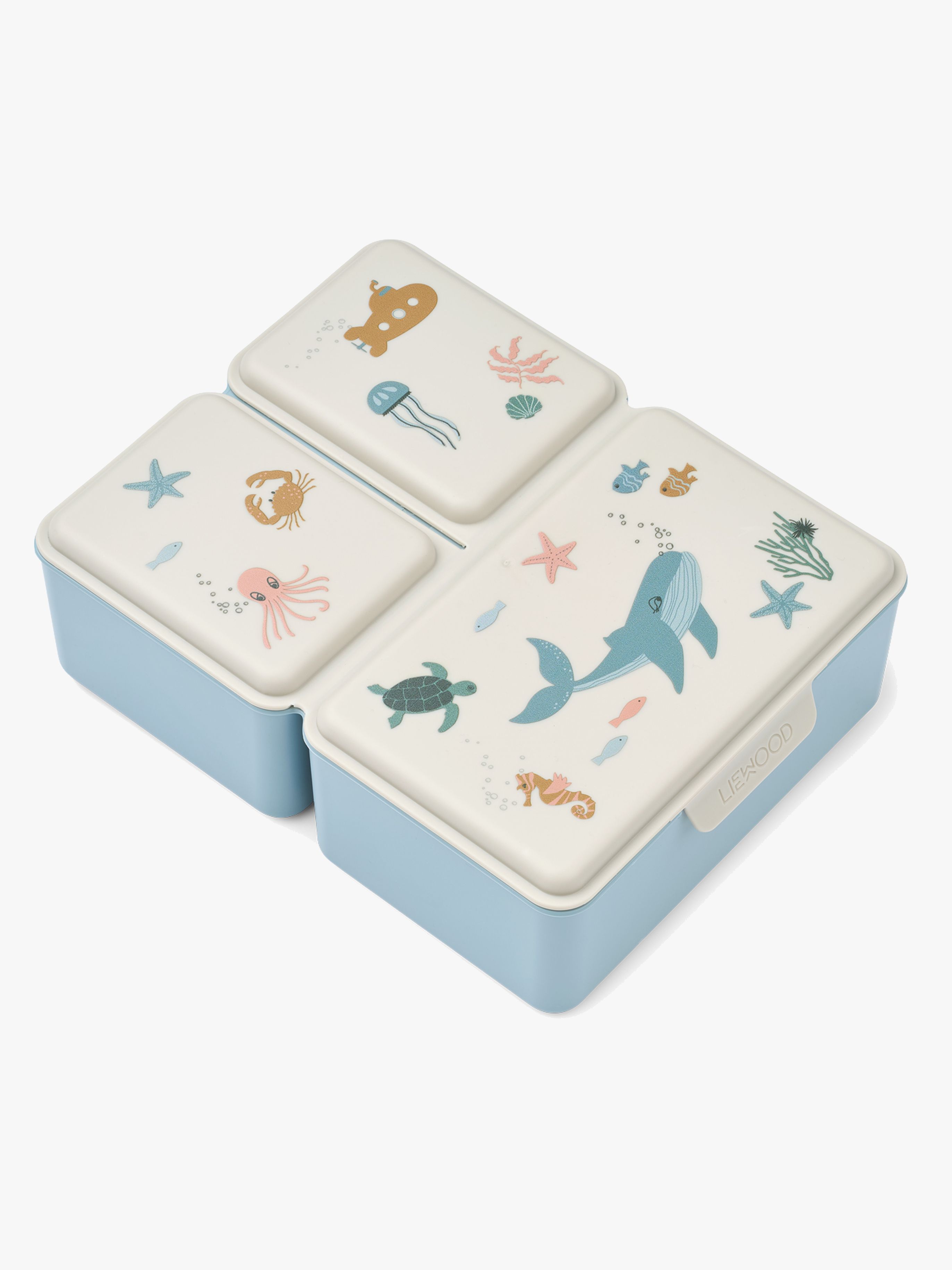 LIEWOOD Driss Gemusterte Brotdose, Sea Creature/Sandy