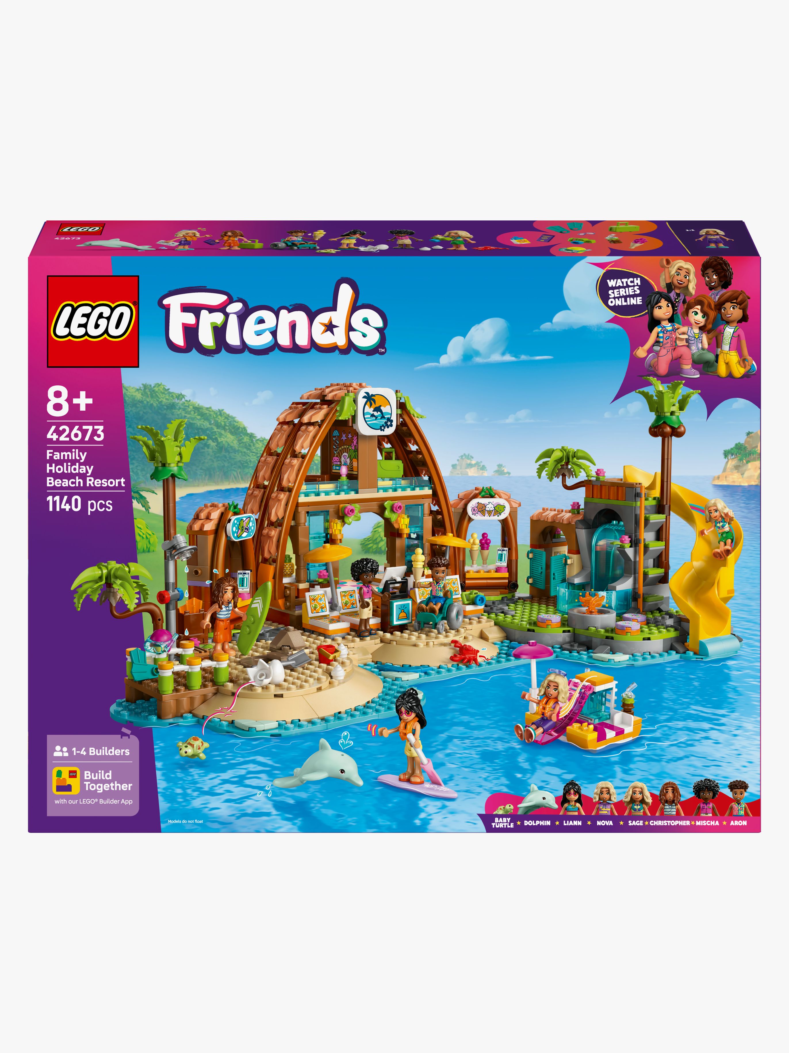 LEGO Friends 42673 Familienurlaub im Strandresort