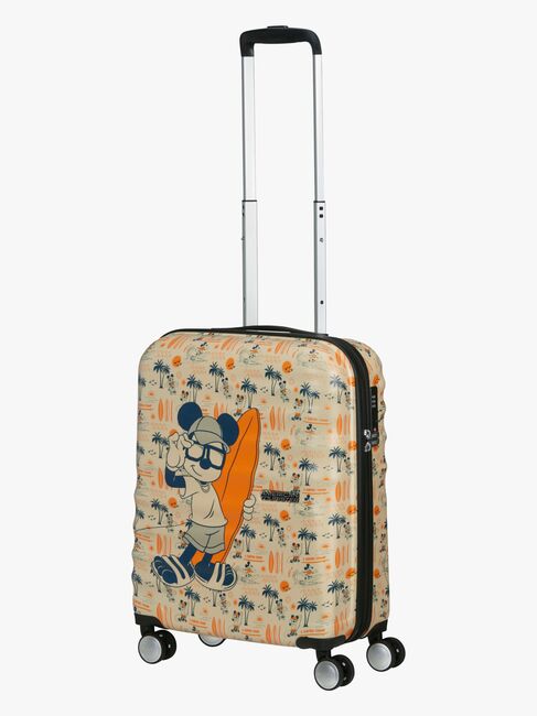 American Tourister Wavebreaker Disney Spinner Koffer 35L, Mickey Super Surfer