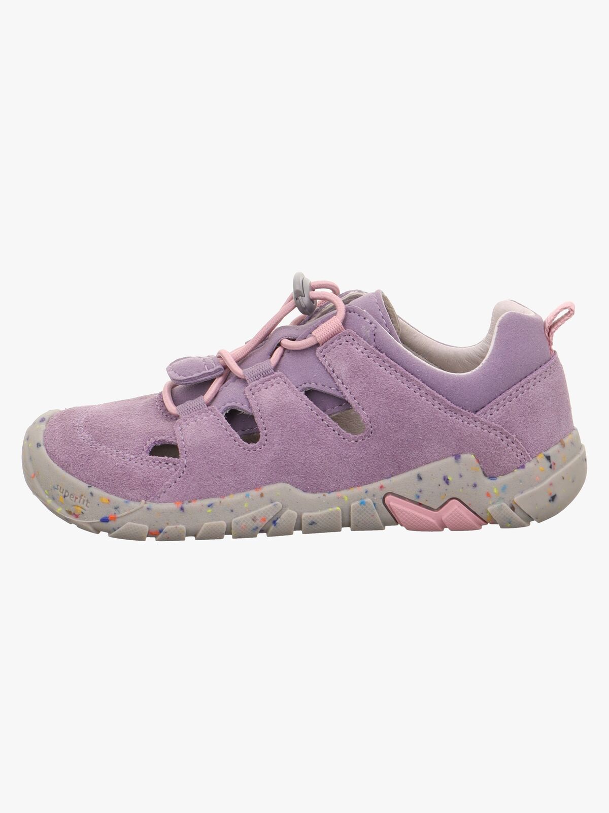 Superfit Trace Barefoot GTX Sneaker, Pink/Purple