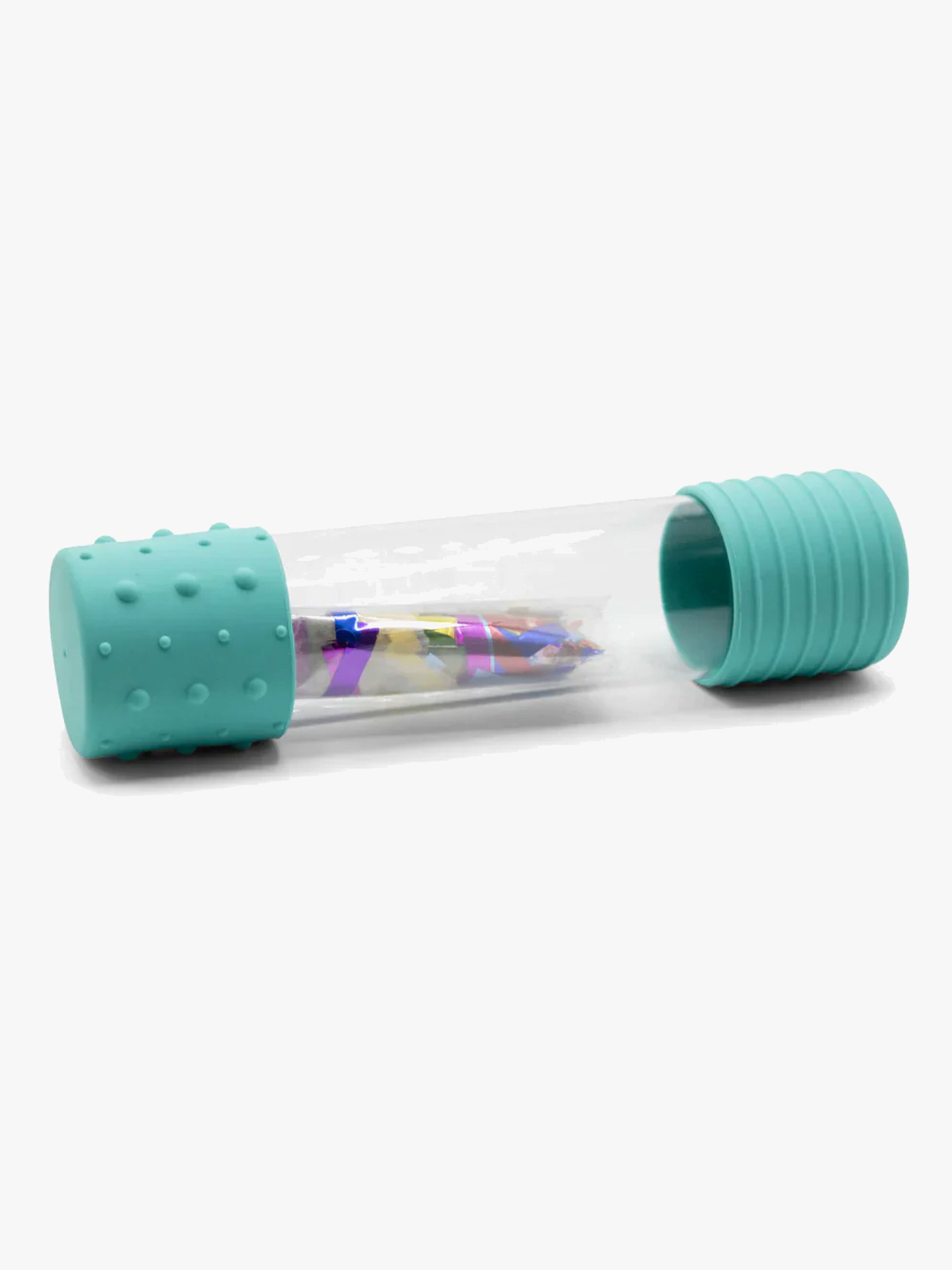 DIY Calm Down Sensorikflasche, Mintgrün