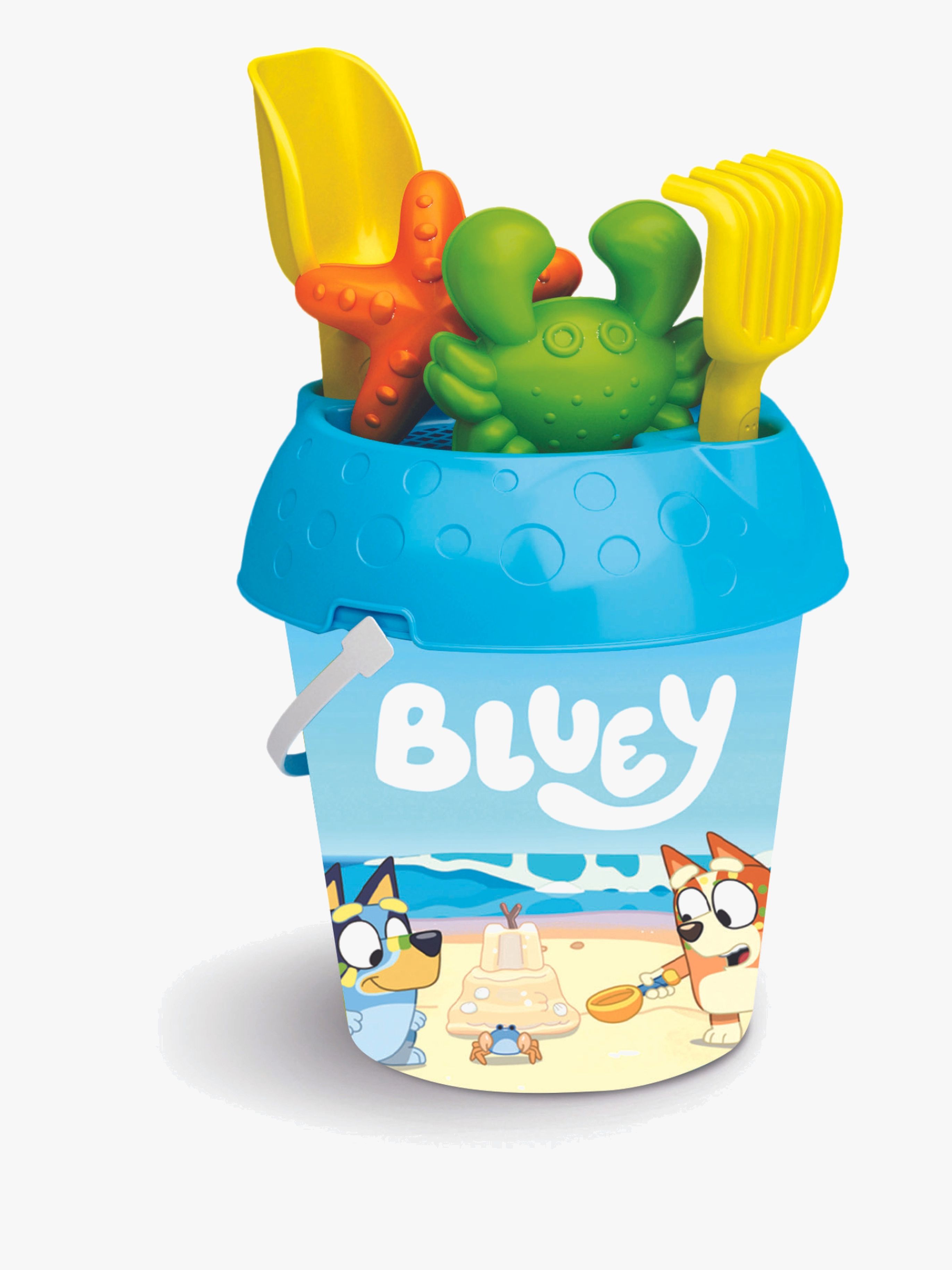 Bluey Sandspielzeug-Set mit Formen