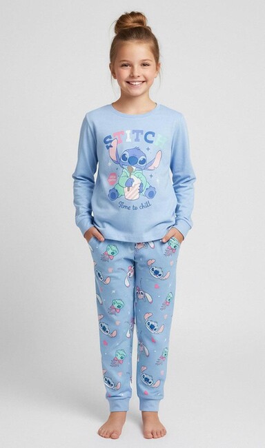 Disney Lilo & Stitch Pyjama, Hellblau