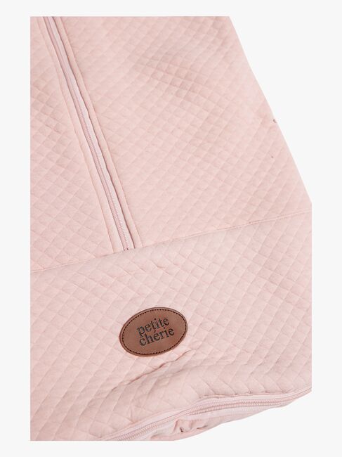 Petite Chérie Soft Quilted Light Multi Fußsack inkl. Sitzkissen, Pink