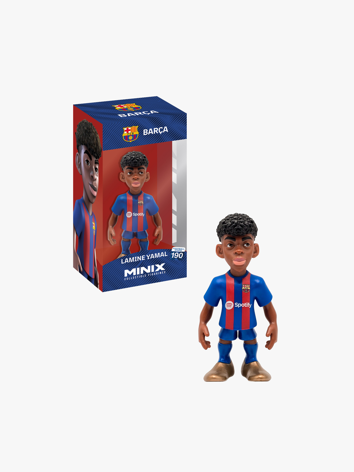 Minix Fußball Sammelfigur Lamine Yamal FC Barcelona