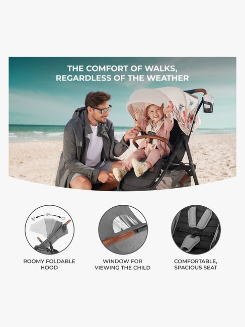 Kinderkraft GRANDE PLUS Kinderwagen, Pink