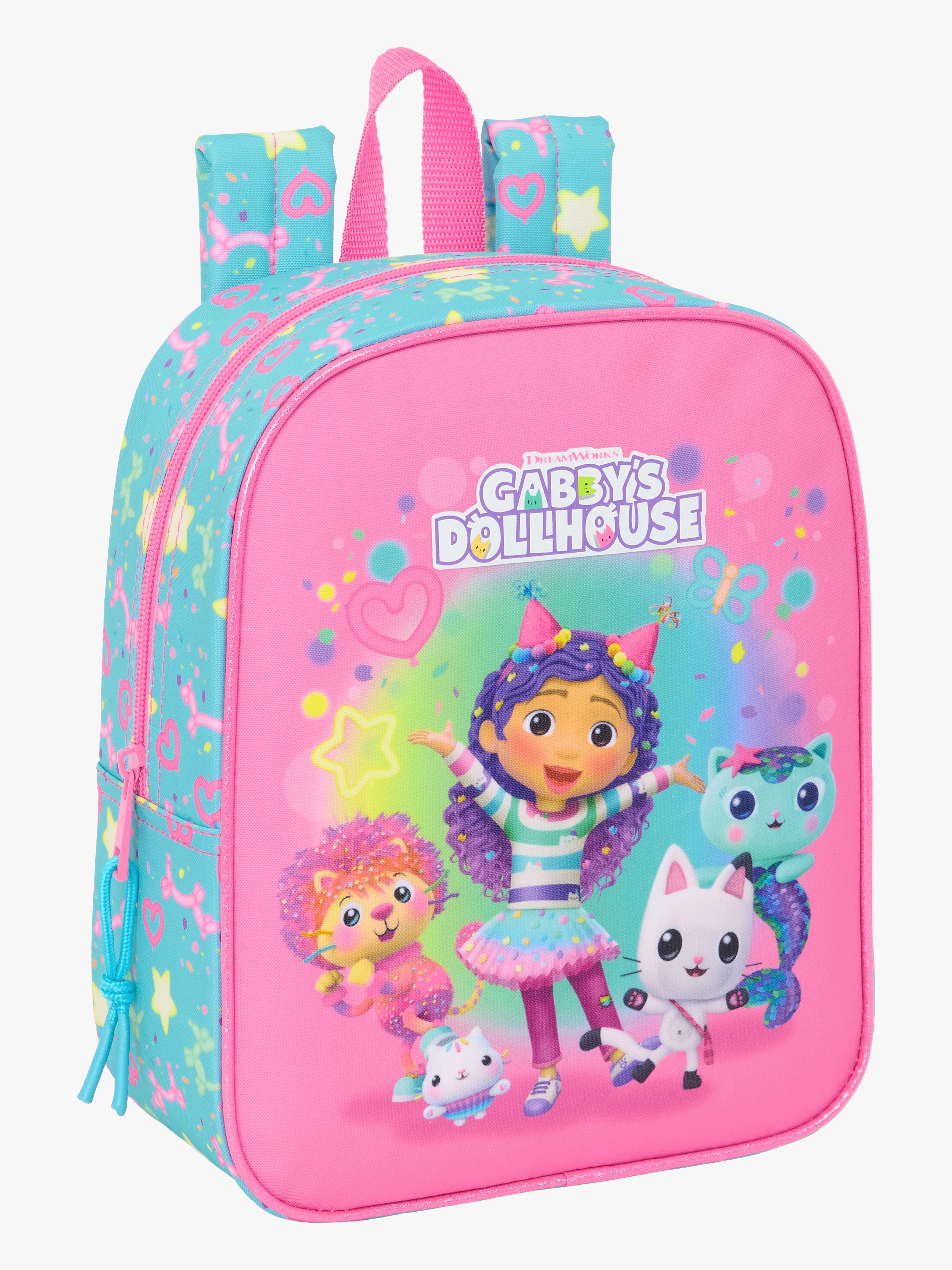 Gabby's Dollhouse Mini Kinder Rucksack 6L, Confetti