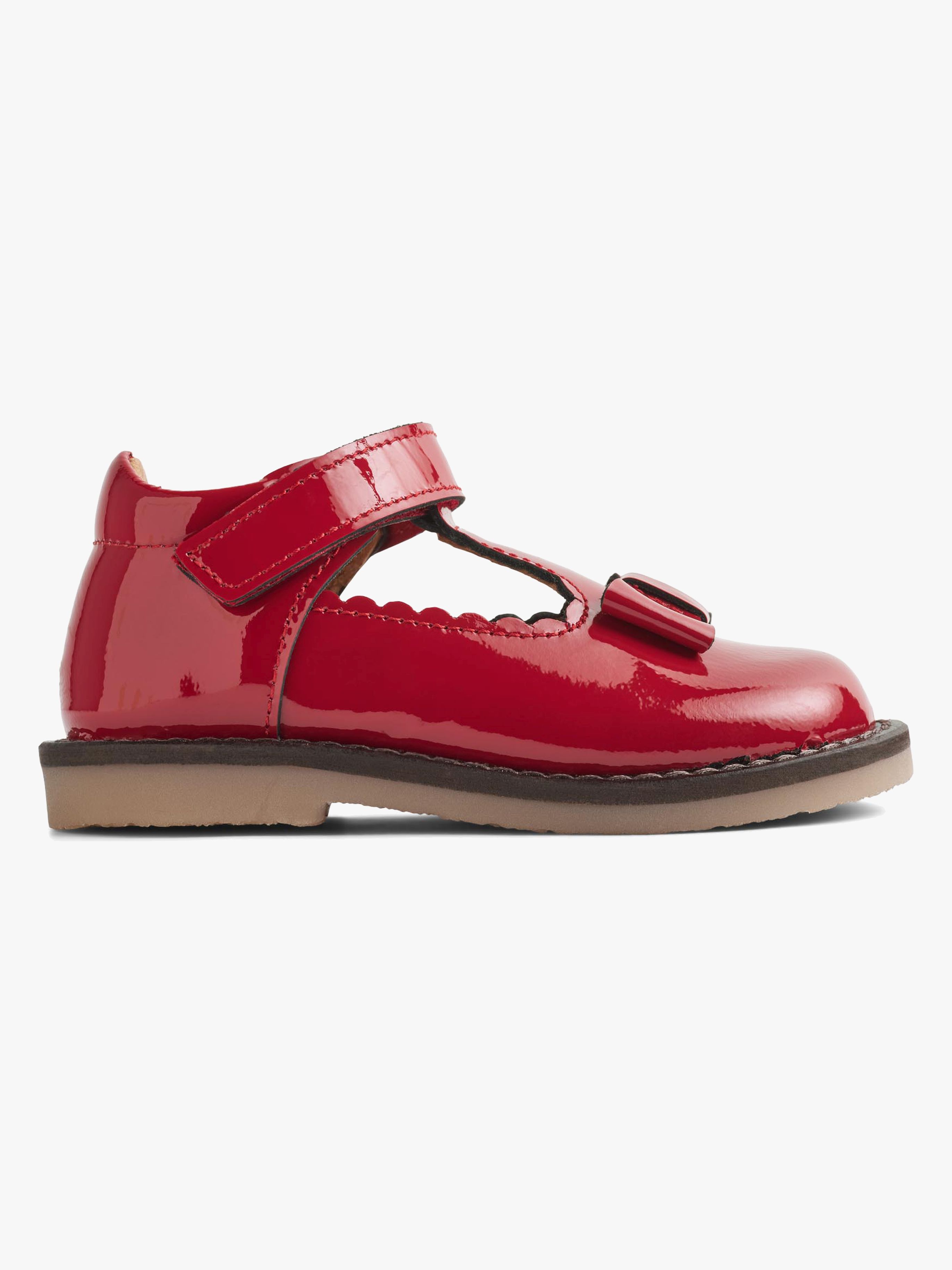 Mary Jane Lucia Ballerinas, Cherry Red, 22