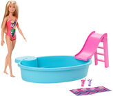 Barbie Pool Spielset Mit Puppe