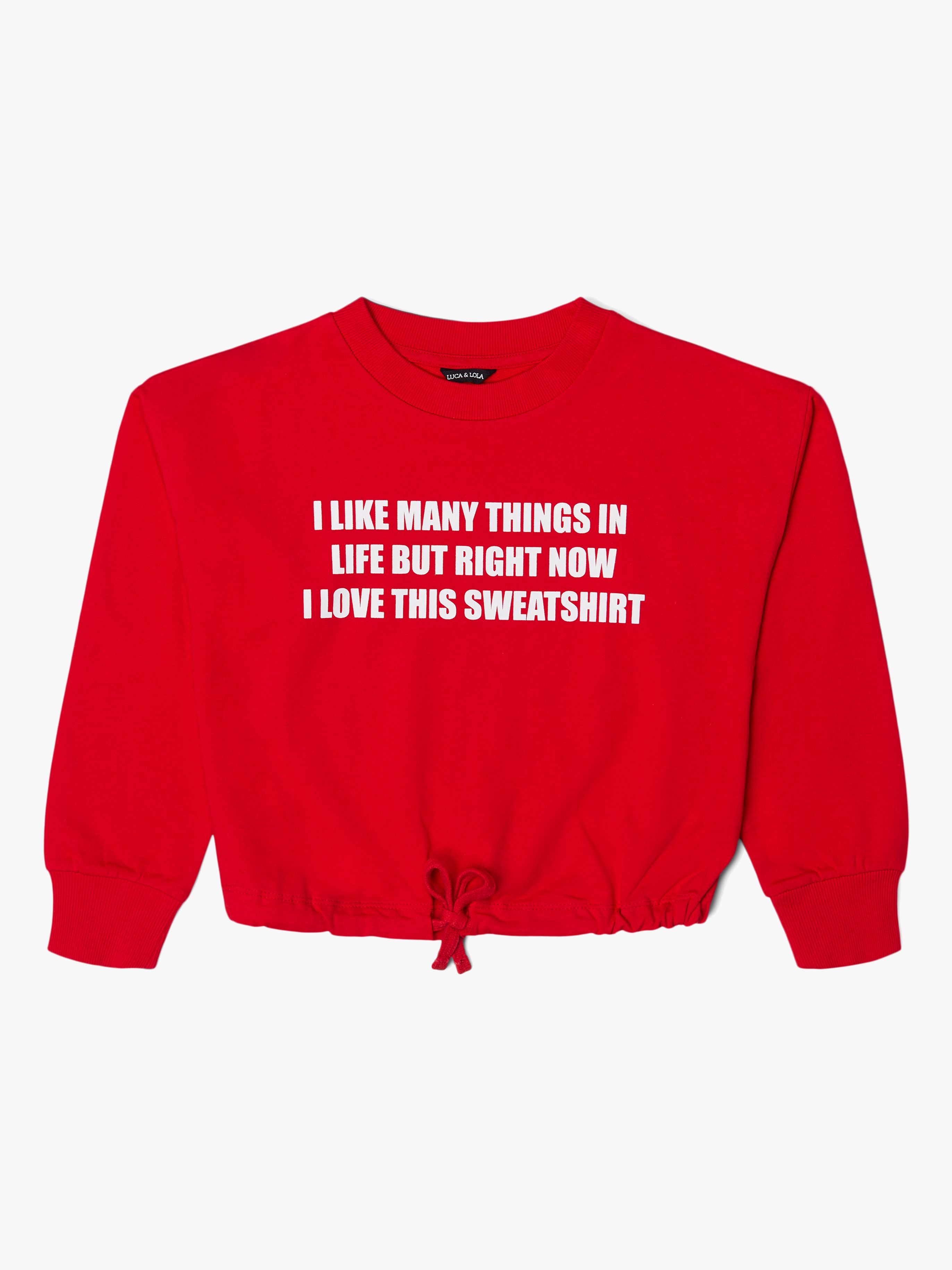 Filippa Pullover, Red 146-152