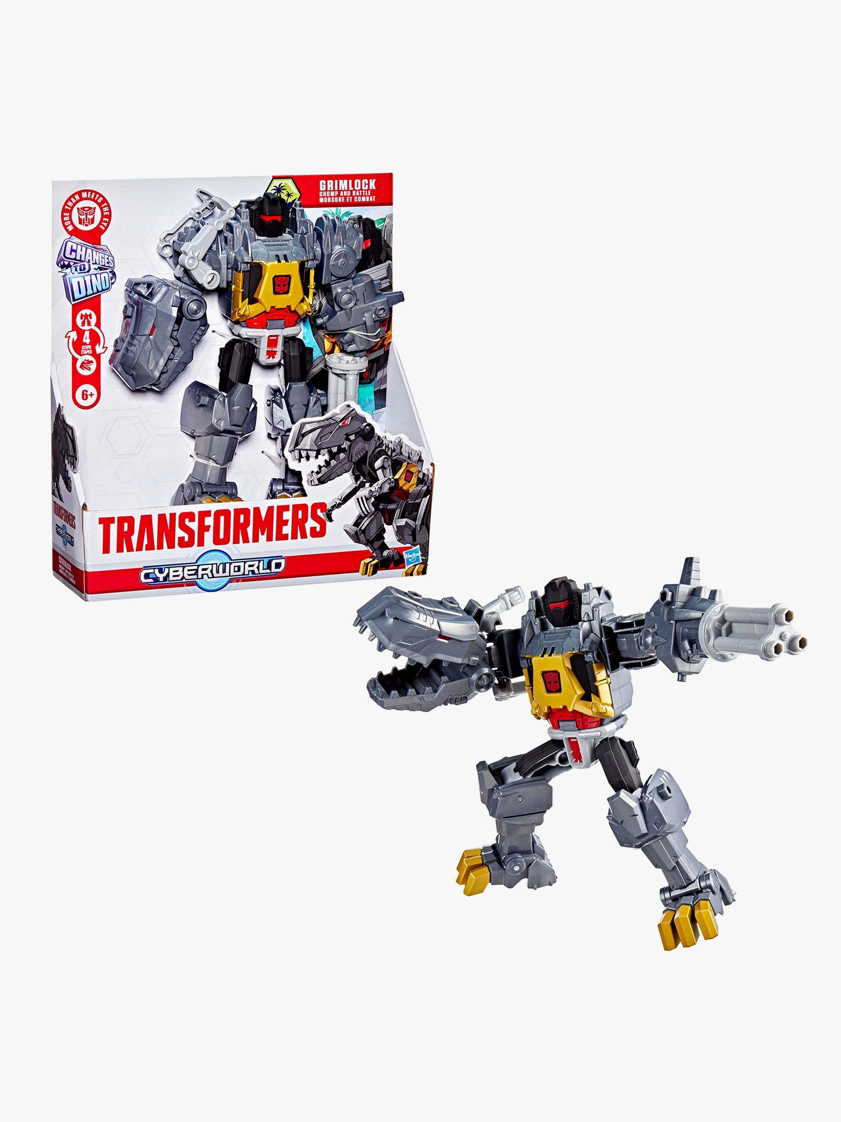 Cyberworld Figur Chomp & Battle Grimlock