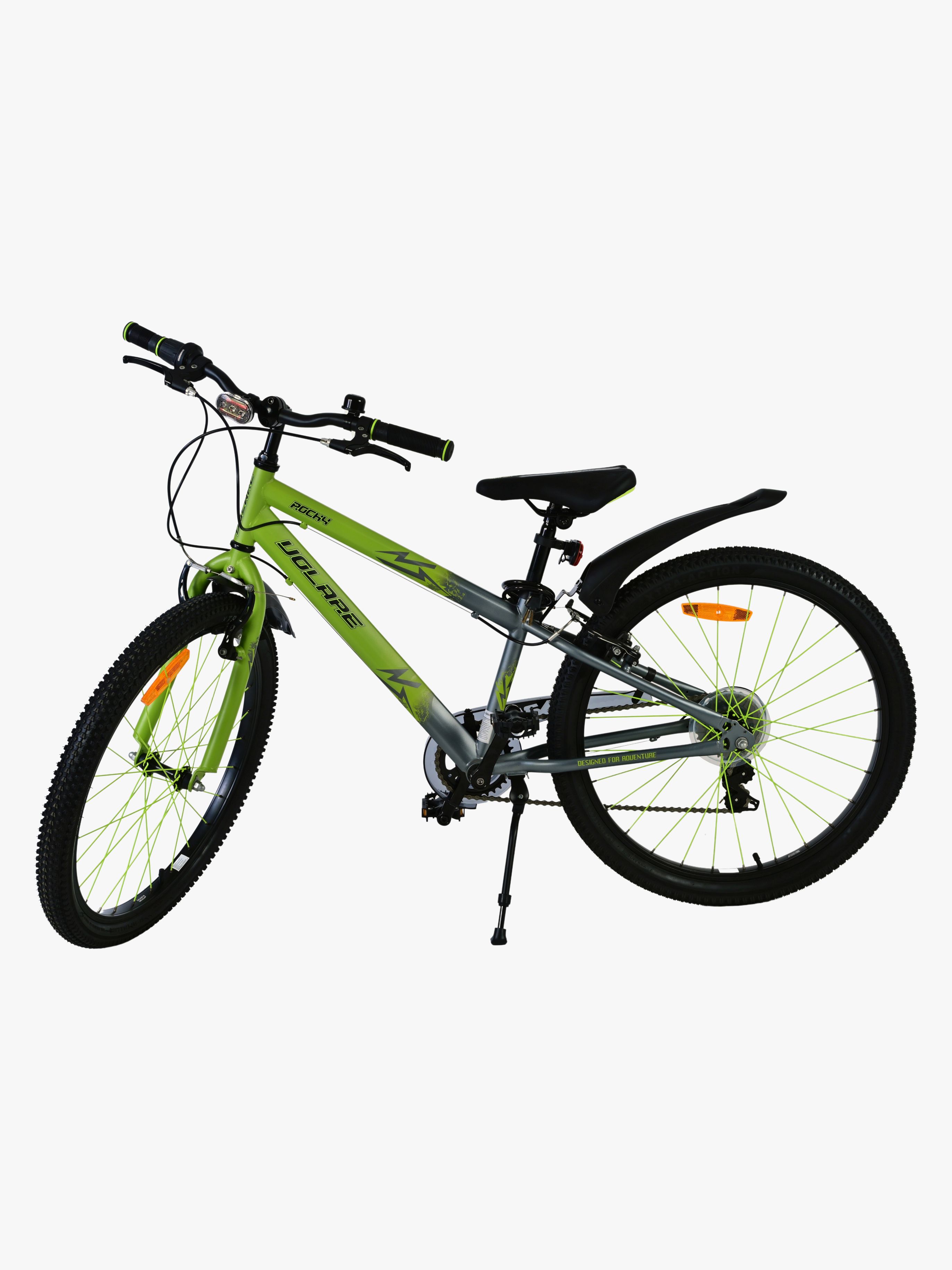 Volare Rocky Kinderfahrrad 24 Zoll, Grün