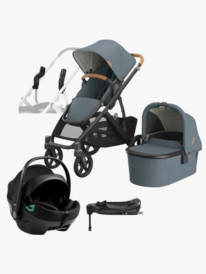 UPPAbaby Vista V3 Kombikinderwagen inkl. Axkid GOKID Babyschale & Basis, Dillan