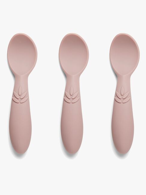 nuuroo Ella Löffel Silikon 3er-Pack, Woodrose