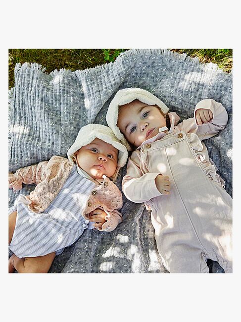 Elodie Soft Cotton Decke 120x70 cm, Free Bird