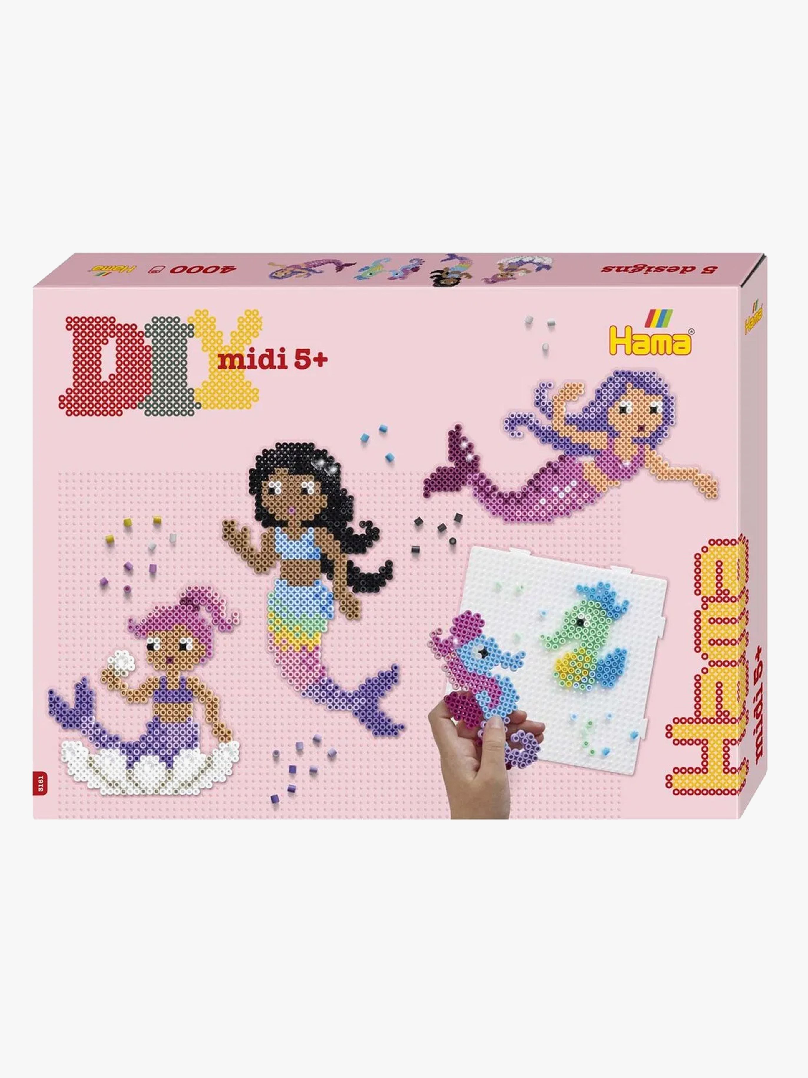 Hama Midi Geschenkset Meerjungfrauen Perlenset 4000 Teile