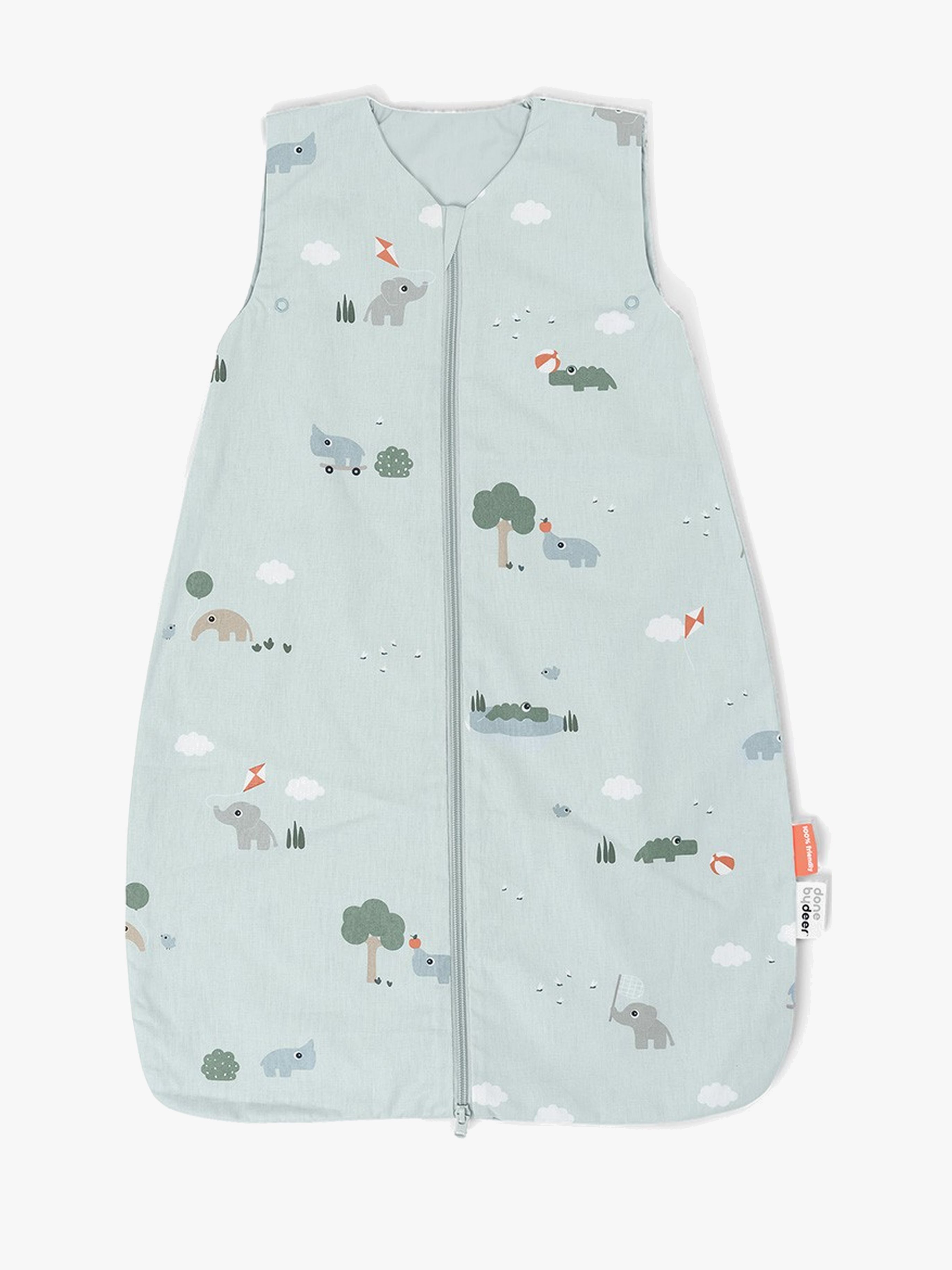Done By Deer Playground Schlafsack 0-5 Monate TOG 1.0, Blau