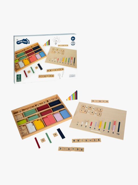 Small Foot Lernkasten Rechenstäbe mit Zahlen