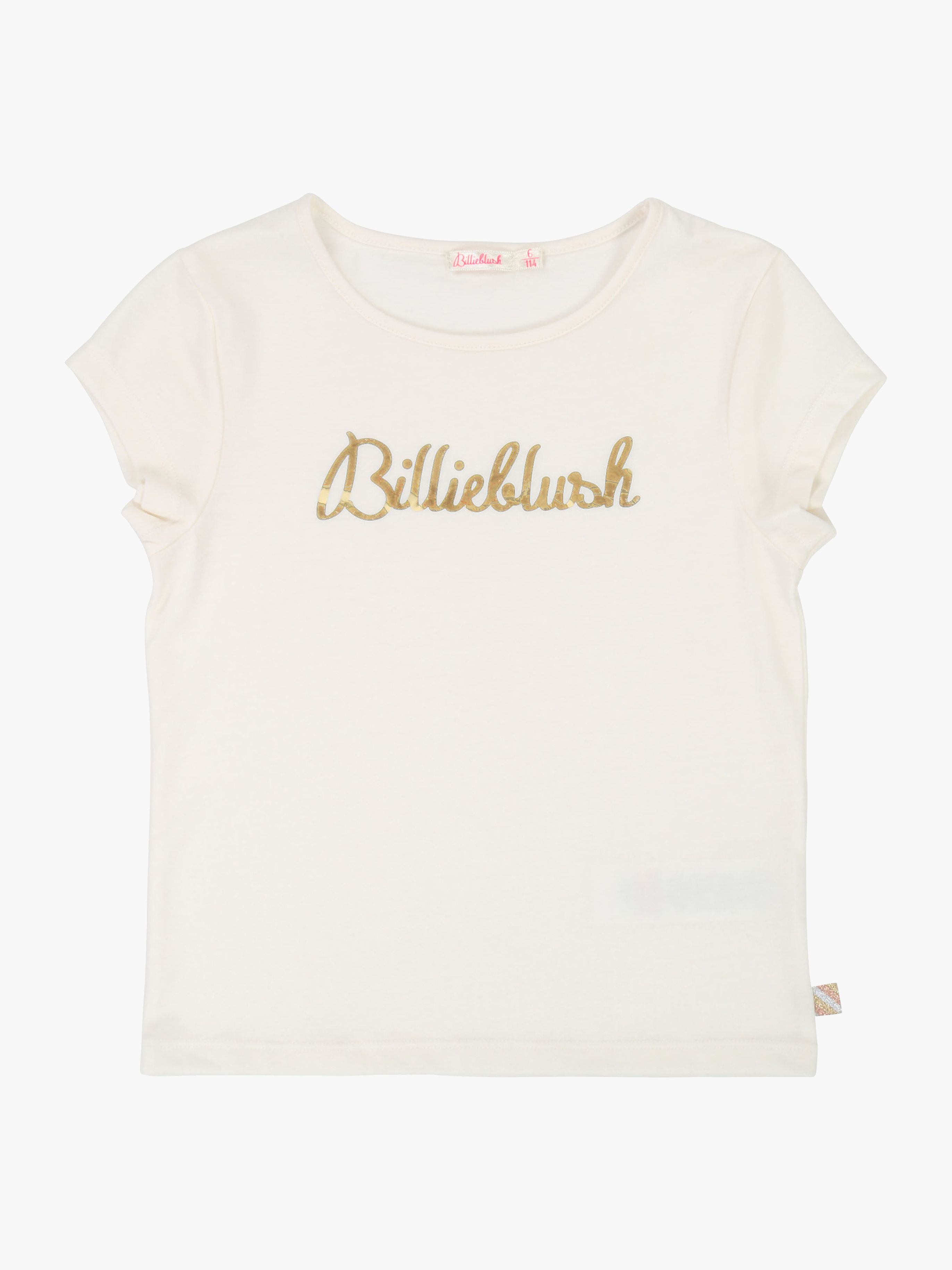 Billieblush T-Shirt, Ivory 4 Jahre