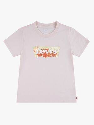 Levi's LVG Strawberry SS Batwing T-Shirt, Crystal Pink