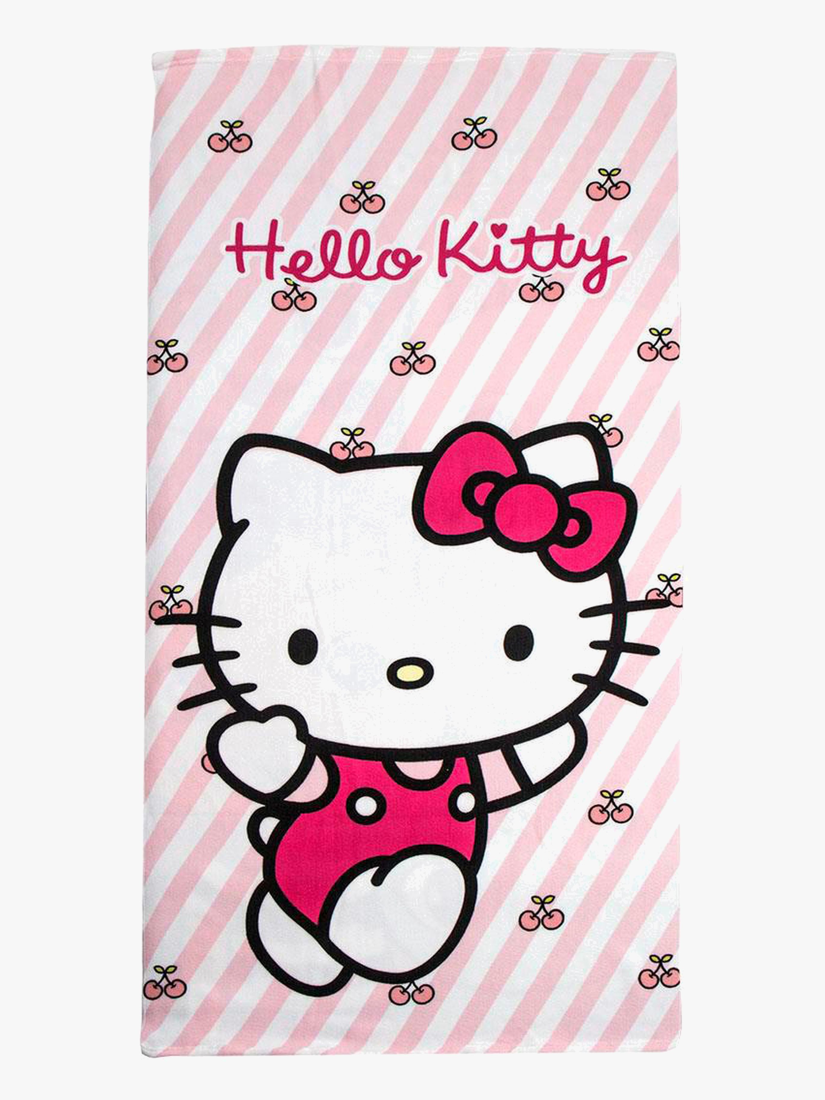 Hello Kitty Strandhandtuch, Hellrosa