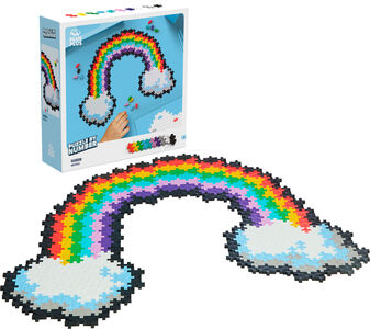 Plus-Plus Puzzle By Number Regenbogen und Einhorn 500 Teile
