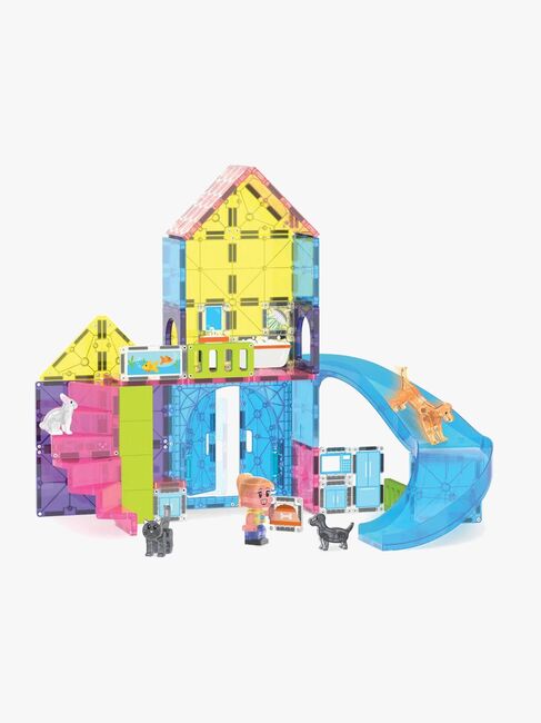 MAGNA-TILES Tier-Spielplatz Bausatz 50 Teile