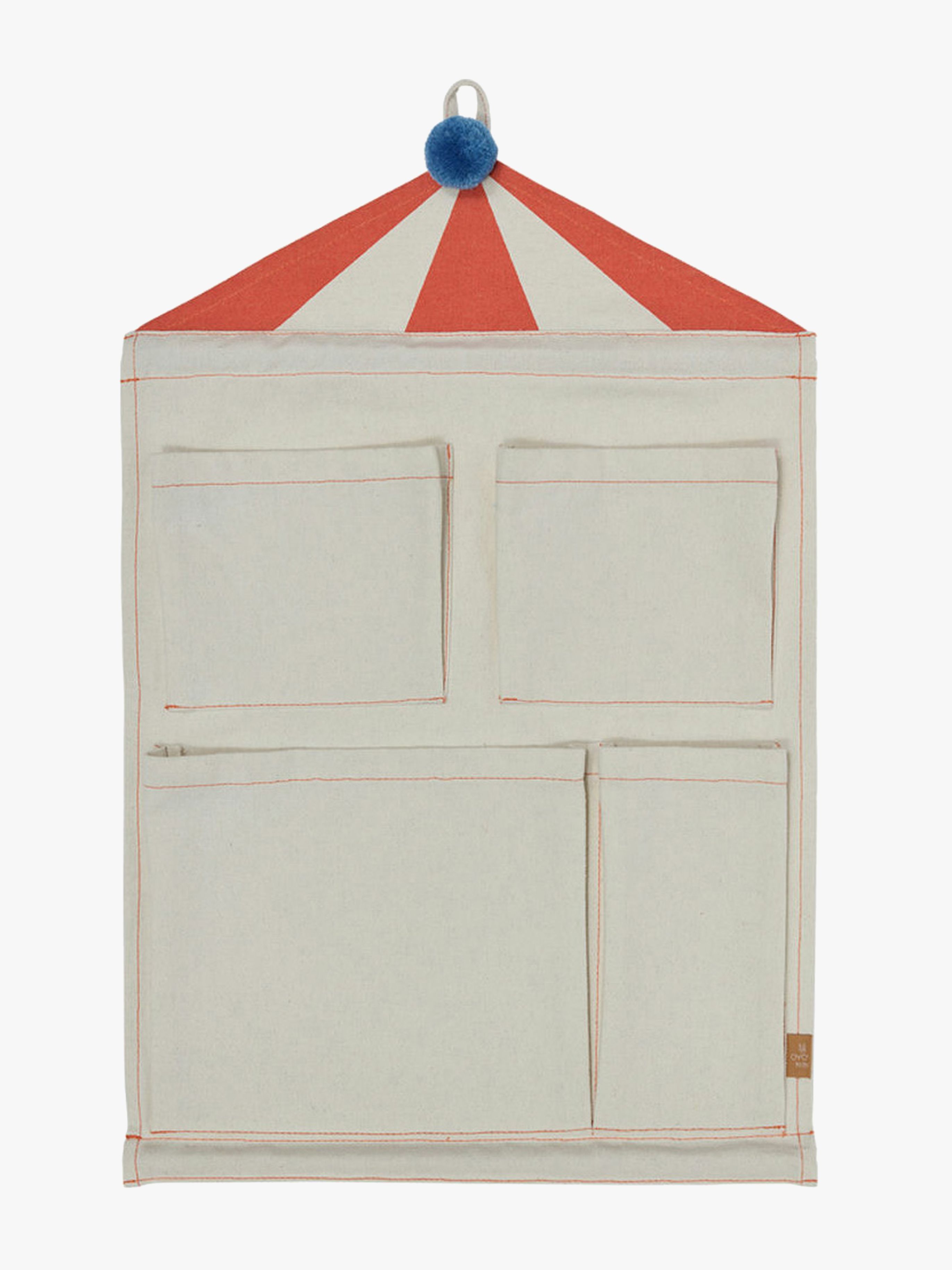 OYOY Circus Wandaufbewahrung, Clay Red
