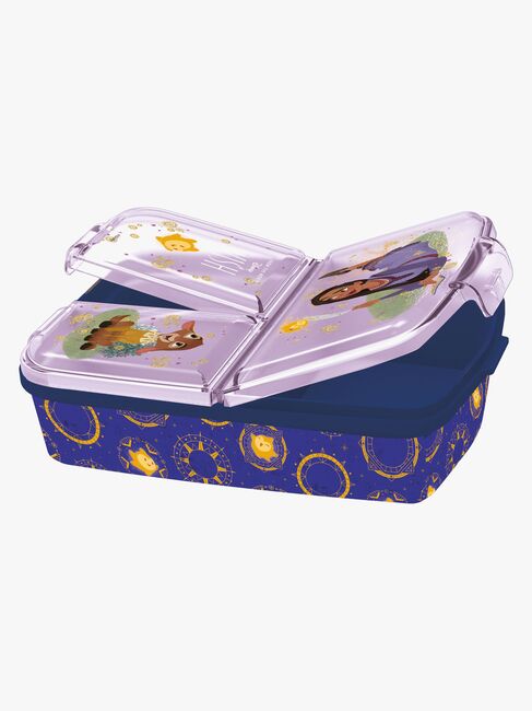 Disney Wish Brotdose mit Fächern, Purple