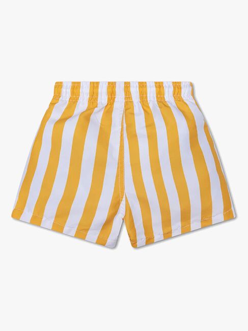 Swim Essentials Badehose, Flow Yellow/White