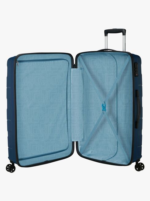 American Tourister Jetdriver Spinner Reisekoffer 100L, Navy Blue
