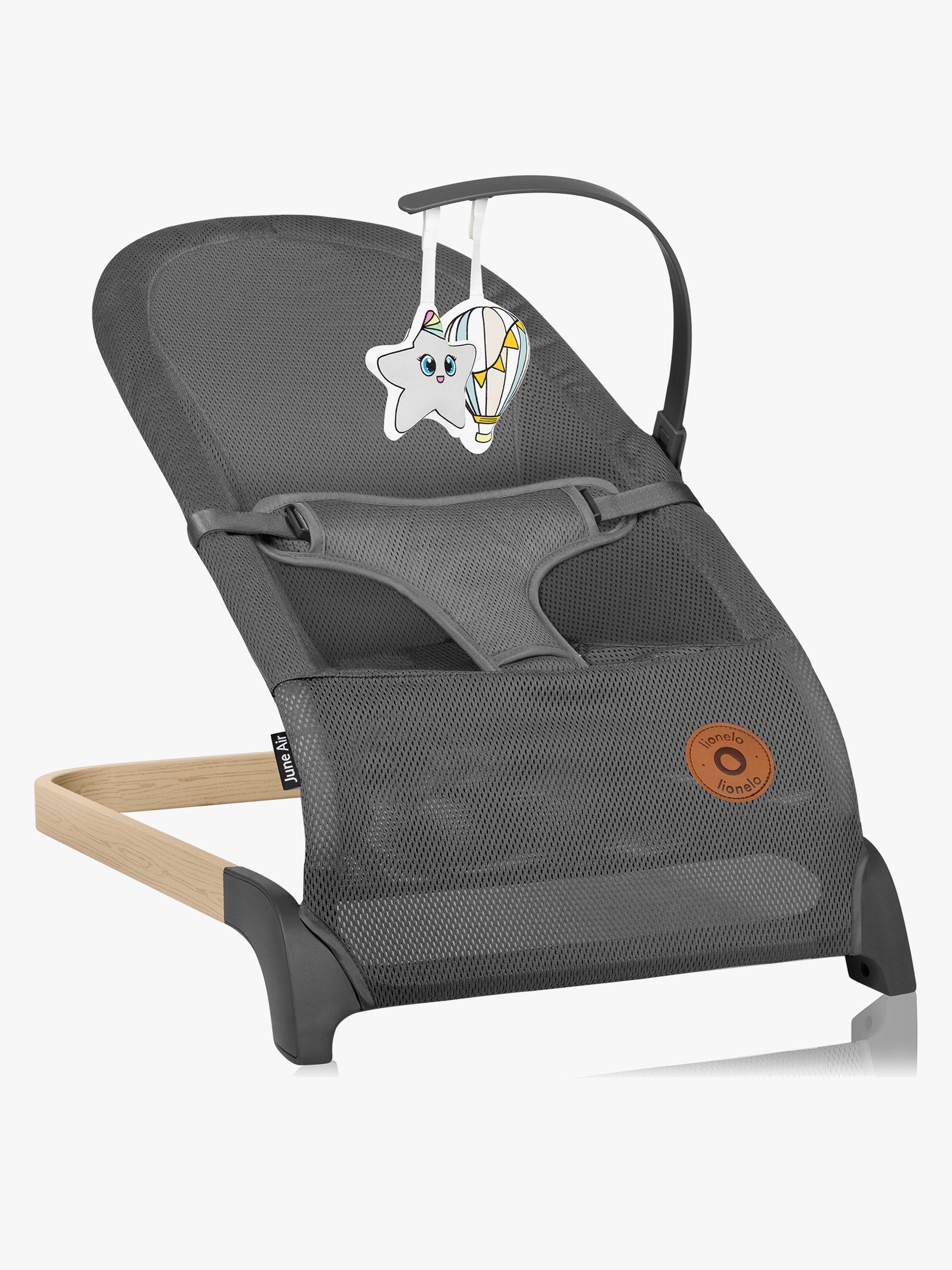 Lionelo Babywippe JUNE, Air Grey Graphite