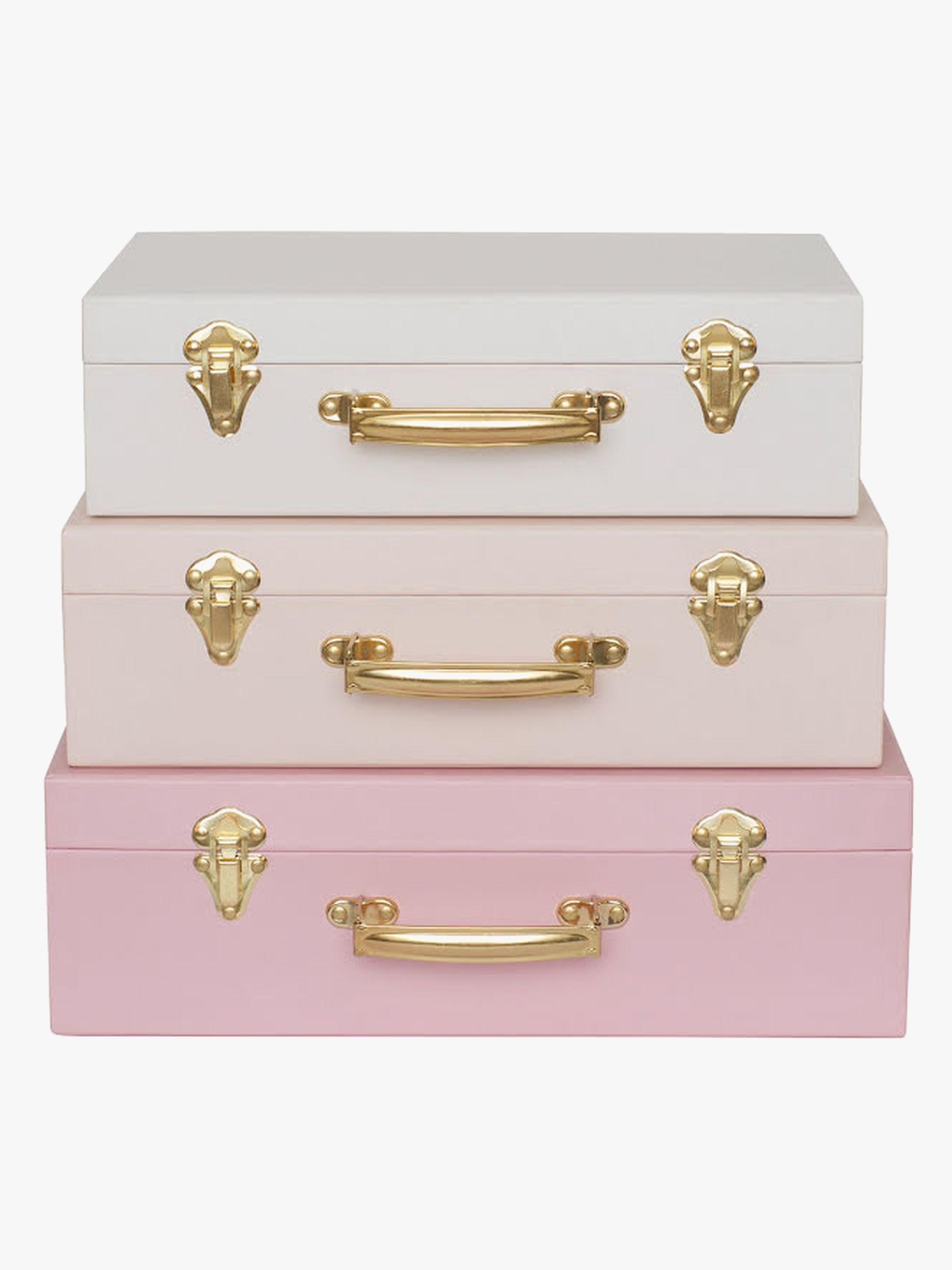 Jabadabado Koffer 3er-Pack, Rosa